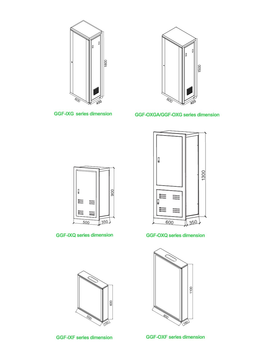 GGF Isolation Power Cabinet Dimension