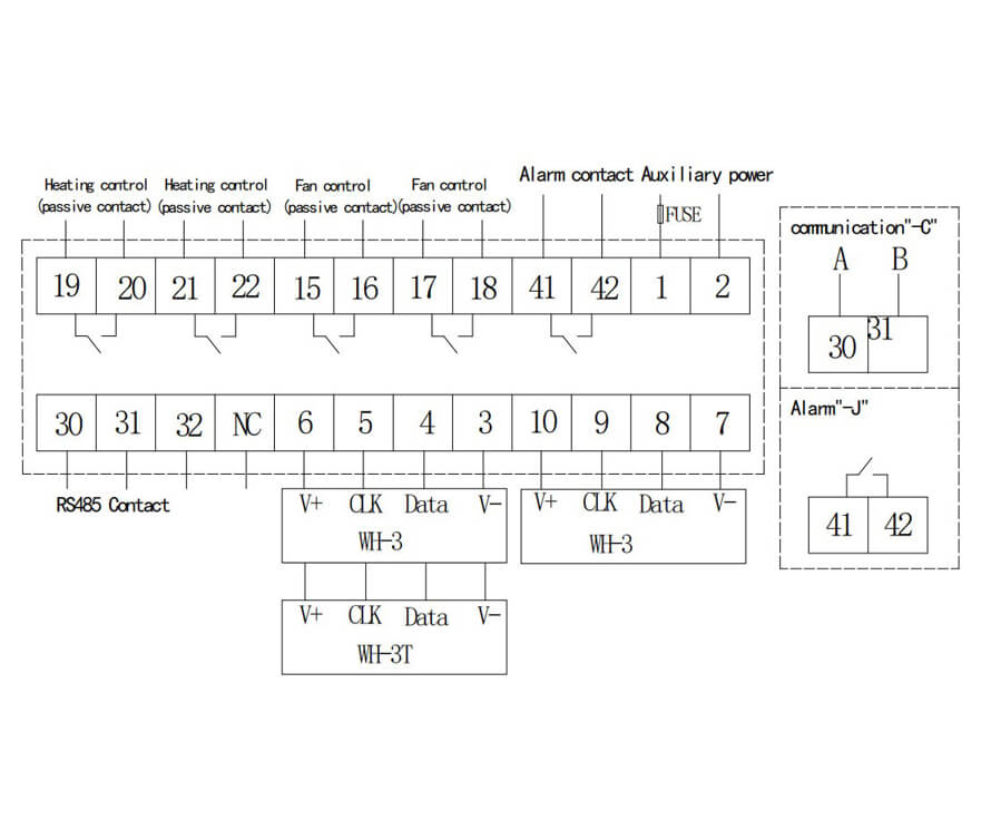 How to Wire a WHD20R-22 Digital Temperature & Humidity Controller