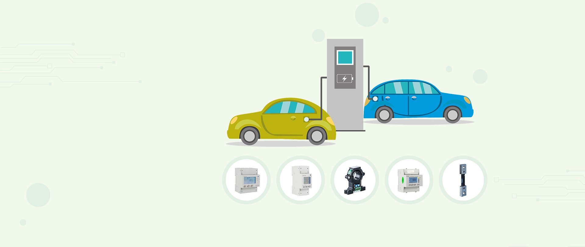 Energy Metering for EV charging station