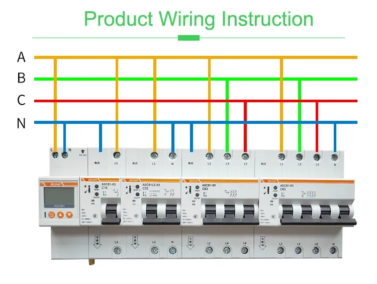 Acrel Intelligent Circuit Breakers ASCB1